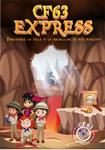 Création d’une illustration pour un événement du Clermont Foot 63