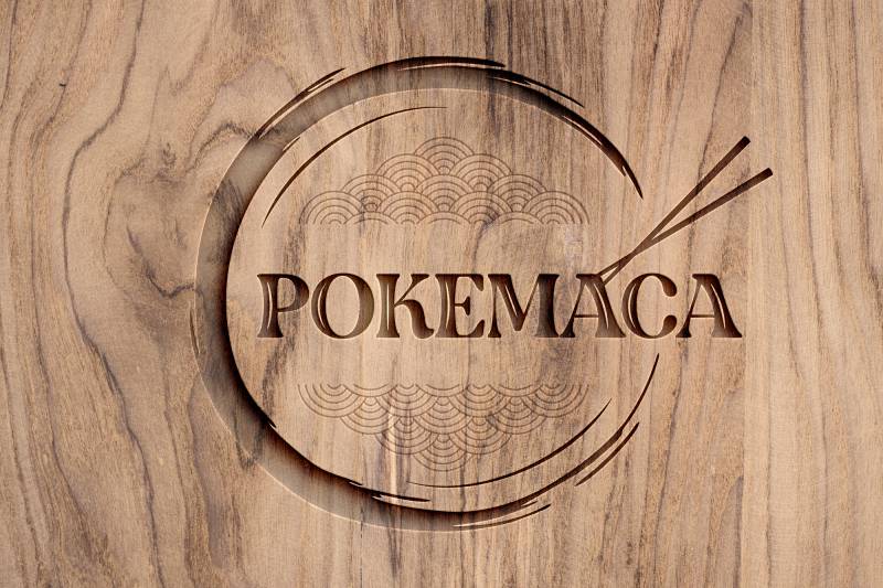 Réalisation d’un logo pour un restaurant de poke bowl en Belgique