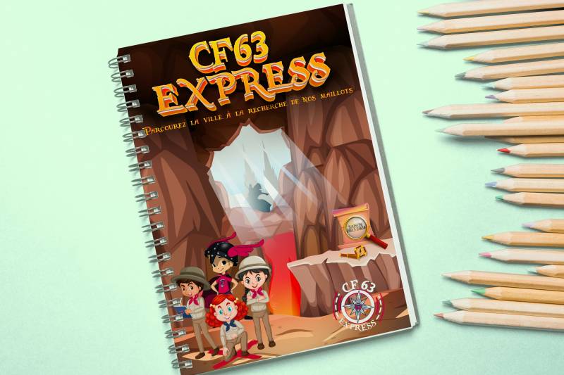 Création d’une illustration pour un événement du Clermont Foot 63