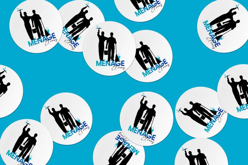 Création d’un logo pour une société de ménage à Limonest, proche de Lyon